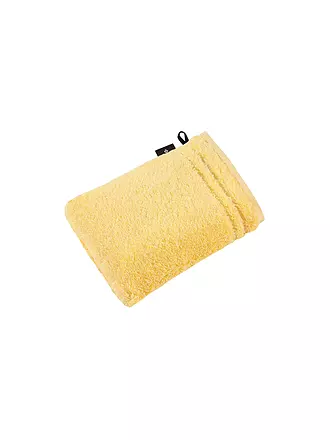 VOSSEN | Gant de toilette VIENNA STYLE SUPERSOFT 16x22cm Marron foncé | gelb